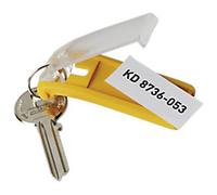 DURABLE Schlüsselanhänger Key Clip 65 x 25 x 12 mm 6 Stück