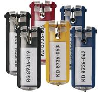 DURABLE Schlüsselanhänger Key Clip farbig sortiert Ku. - 1957-00