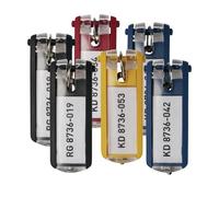 Durable Schlüsselanhänger Key Clip farbig sortiert Ku.