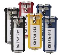 Durable Schlüsselanhänger 194927 Key Clip Mehrfarbig 24St.