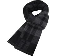 DURINM Herren Schal Winter-Herrenschal Elegant Classic Plaid Warmer Weiche Winterschal Komfortabel Weicher Casual Business Lange, 180x30cm