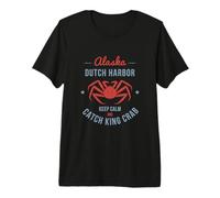 Dutch Harbor, Alaska King Crab T-Shirt Premium T-Shirt