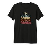 Dutch Name Dutch Personalized Name First Given Premium T-Shirt