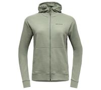 Devold - Women's Everyday Zip Hoodie - Merinojacke, Gr. L, oliv (Fog)