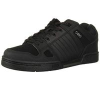 DVS Unisex Celsius Skateboardschuhe, Schwarz (Black Black Leather 019), 43 EU