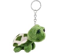 Dwang Grünes Meerestiere, Schildkrötenpuppe, Schlüsselanhänger, Geschenk, Mini-Plüsch-Schlüsselanhänger, Cartoon-Taschenanhänger, Auto-Tier-Schlüsselanhänger, Dekoration, Plüsch-Schlüsselanhänger