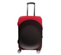 DWTJKMS Rot Schwarz Teller Gepäckabdeckung Einfach Und Großzügig Koffer-Staubschutz Waschbar, Kratzfest Für 48,3-81,3 cm Koffer, Stil:, S, Kofferabdeckung