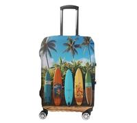 DWTJKMS Surf's Up Surfbrett-Gepäckabdeckung, einfacher und großzügiger Koffer, Staubschutz, waschbar, kratzfest, für 48,3 - 81,3 cm große Koffer, Stil:, XL, Kofferabdeckung