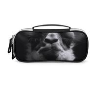 DWVSFJM Federmäppchen aus PU-Leder, wasserdicht, tragbar, Make-up-Tasche mit Reißverschluss, ein kleines Kamel-Federmäppchen für Bürobedarf, Make-up-Tasche