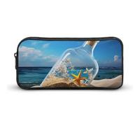 DWVTFSM Federmäppchen für den Winter, Weihnachten, großes Fassungsvermögen, niedliches Federmäppchen, Make-up-Kosmetiktasche für Damen und Herren