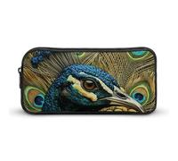 DWVTFSM Federmäppchen mit Tiermuster, großes Fassungsvermögen, niedliches Federmäppchen, Make-up-Kosmetiktasche für Damen und Herren