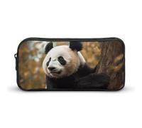 DWVTFSM Federmäppchen, Motiv: Tiere auf Baum, großes Fassungsvermögen, niedliches Federmäppchen, Make-up-Kosmetiktasche für Damen und Herren