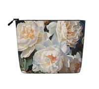 Dwvtfsm Make-up-Tasche für Damen, wasserdicht, Leinen, Reise-Kosmetik-Organizer, leichter Reißverschluss, Reise-Kulturbeutel, Organizer, Make-up-Pinsel, Aufbewahrungstasche