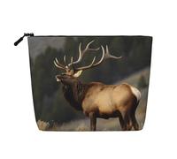 Dwvtfsm Make-up-Tasche für Damen, wasserdicht, Leinen, Reise-Kosmetik-Organizer, leichter Reißverschluss, Reise-Kulturbeutel, Organizer, Make-up-Pinsel, Aufbewahrungstasche