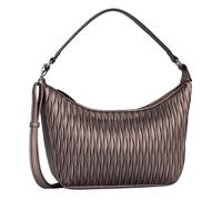 Dyana, Hobo bag M, metallic taupe metallic taupe, -