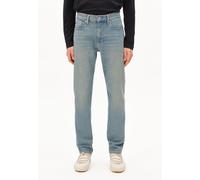 ARMEDANGELS Herren Straight Jeans DYLAANO Bio-Baumwoll-Mix Comfort-Stretch Blau W33/L34