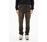 DYLAANO STRAIGHT JEANS | Bio-Baumwoll-Mix Comfort Stretch - schwarz (29-32)