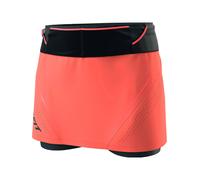 DYNAFIT 2in1-Funktionsrock "ULTRA" in Orange - Größe L | Damenroecke