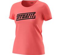 Dynafit - Women's Graphic Cotton S/S Tee - T-Shirt, Gr. L 40, rot (Cabana/Tabloid)