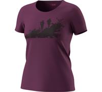 Dynafit Graphic Damen T-Shirt violett purpur - S