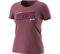 DYNAFIT Damen Shirt GRAPHIC (70999) 42 dark rose/TABLOID