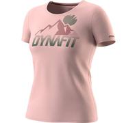 DYNAFIT Damen Shirt TRANSALPER GRAPHIC S/S TEE W (71885) S pale rose/5560