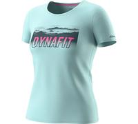 DYNAFIT Damen Transalper Graphic T-Shirt, Cloud blue-6070, S