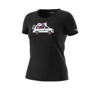 Dynafit Graphic Cotton Damen T-Shirt Kurzarm Black Out/Dynavan Gr. 42/36/S