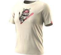 Dynafit Graphic Cotton Damen T-Shirts beige Größe S Lifestyle Hautfreundlich