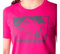 Dynafit Graphic Cotton Damen T-Shirts pink Größe XL Lifestyle Hautfreundlich