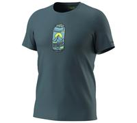 Dynafit T-Shirt Graphic Cotton Kurzarm Herren Blau (Cinder/BeerCan) Größe S (46)