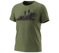 Dynafit - Graphic Cotton S/S Tee - T-Shirt, Gr. XXL 54, oliv (MilitaryGreen/Runners)