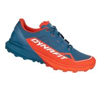 Dynafit M Ultra 50 Colorblock-Blau-Rot - Bequemer technischer Herren Trailrunningschuh, Größe EU 43 - Farbe Dawn - Petro