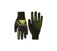 dynafit trail reflective handschuhe schwarz gelb L