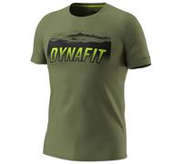 Dynafit - Transalper Graphic S/S Tee - Funktionsshirt, Gr. S, oliv (MilitaryGreen)