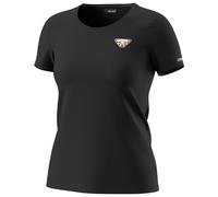 Dynafit Short Sleeve T-shirt Schwarz S Frau Black Out / Trail Crew