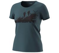 Dynafit - Women's Graphic Co S/S Tee - T-Shirt, Gr. S 36, blau (Cinder/Runners)