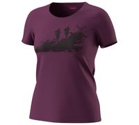 Dynafit Graphic Damen T-Shirt violett purpur - S
