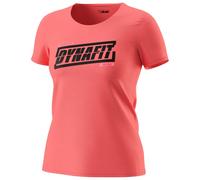 Dynafit - Women's Graphic Cotton S/S Tee - T-Shirt, Gr. XS 34, rot (Cabana/Tabloid)