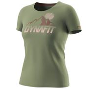 Dynafit - Women's Transalper Graphic S/S Tee - Funktionsshirt, Gr. XS, oliv (Sage/6370)