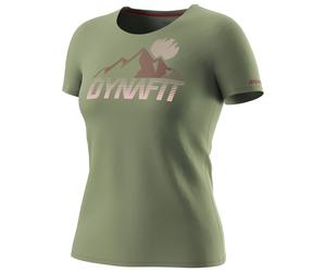 Dynafit - Women's Transalper Graphic S/S Tee - Funktionsshirt, Gr. XS, oliv (Sage/6370)