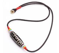 Dzi Beads Tibetischer Schwarzer Achat Anhänger Halskette 7A Neun Augen Dzi Perlenkette Feng Shui Amulett Halskette Mala Perlen Buddhistische Meditation Viel Glück Langkettige Halskette for Frauen Männ