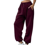 e Big Tage 2024 Hosen Jogger Jogginghose Baumwolle Sporthose Damen 3/4 Sporthose Jogger Pants Damen Jogginghose warm