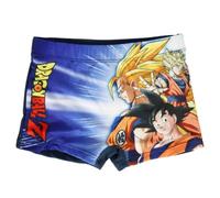 E plus M Anime Dragonball Z Kinder Badehose Jungen, elastische Badeshorts mit Goku Motiv, Swim Shorts Bademode blau, Gr. 104-152, Farbe: Bunt, Bekleidungsgröße: 104
