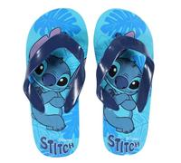 E plus M Disney Stitch Kinder Flip Flops Zehentrenner - Lilo & Stitch Latschen/Badesandalen für Jungen & Mädchen, Sommer Strand & Pool, Gr. 25-32, Farbe: Blau, Größe der Schuhe: 29