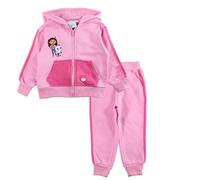 E plus M Gabby's Dollhaus Mädchen Jogginganzug 2tlg. Kinder trainingsanzug mit Kapuze warm kuscheliges Set - Größen 98-128 Geschenk (DE/NL/SE/PL, Alter, 2 Jahre, Regular, hell-rosa)