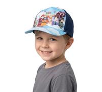 E plus M Naruto Shippuden Kinder Basecap Gr. 55 - Anime Baseball Kappe mit Naruto und Freunden - Jungen Mütze in Hellblau oder Dunkelblau, Farbe: Dunkelblau, Bekleidungsgröße: 55