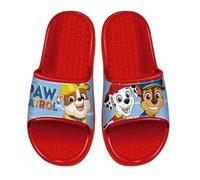 E plus M Paw Patrol Jungen Slippers Dusch und Badeschuhe Badelatschen Sommer Hausschuhe Badeschlappen rutschfeste Strand Sandalen