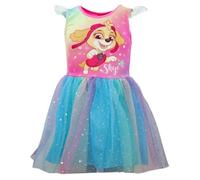 E plus M Paw Patrol Skye Tüllkleid für Mädchen - Regenbogenkleid mit Glitzer-Tüllrock - festlich & bequem - Größen 98-128, Farbe: Bunt, Bekleidungsgröße: 110/116