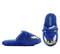 E plus M Sonic Jungen Hausschuhe Kinder Plüsch Flauschig Slippers Ideal für Kindergarten Zuhause Warm Geschenk Gr. 25-33 (1, Blau, Regular, EU Schuhgrößensystem, Kleinkind, Numerisch, M, 29)